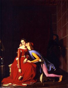 Paolo And Francesca — Jean-auguste-dominique Ingres