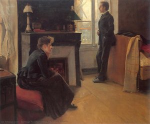Summer Shower — Santiago Rusiñol Prats