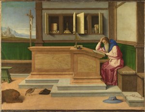 Saint Jerome In His Study — Vincenzo Catena
