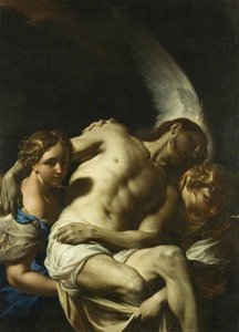 Christ Supported By Angels — Francesco Trevisani