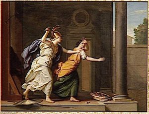 Minerve Et Arachne — René-antoina Houasse
