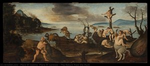 The Return From The Hunt — 皮耶罗·迪·科西莫 (piero Di Cosimo)