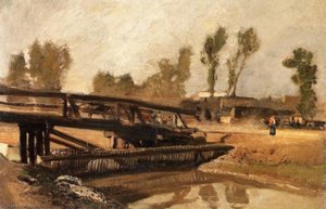 Kaisermühlen On The Danube — Emil Jacob Schindler