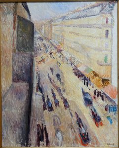 Rue De Rivoli — Edvard Munch