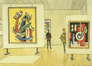 Leger Museum In Antibes — Aleksandr Deyneka