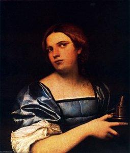 Portrait Of A Lady As A Wise Virgin — Sebastiano Del Piombo