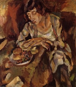 Hermine With Fruit — Julius Mordecai Pincas