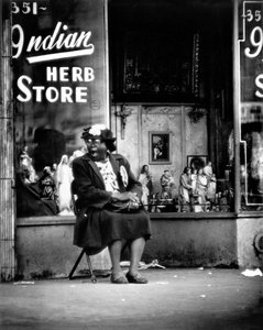 Indian Herb Store, Harlem, New York — Gordon Parks