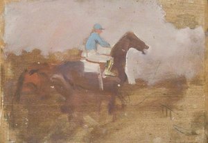 Studie Av Hest Og Kjørte — Alfred Munnings