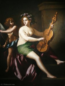 Erato, Muse Of Lyrics — Giovanni Baglione