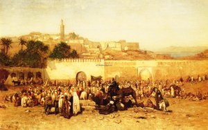 Market Day — Louis Comfort Tiffany