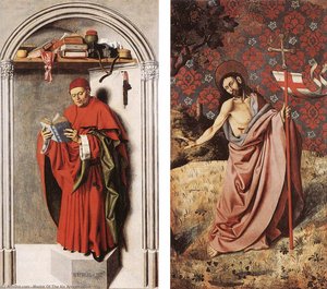 Prophet Jeremiah And Christ — Master Of The Aix Annunciation