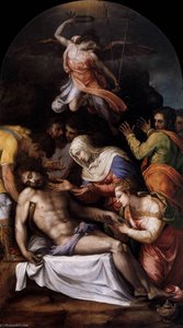 The Lamentation Over The Dead Christ — Francesco De' Rossi