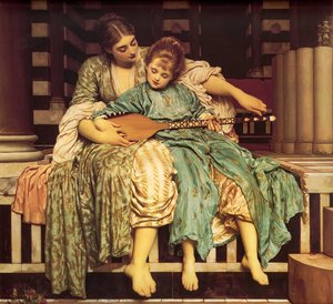 Music Lesson — Frederik Leighton