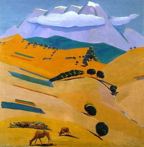 Midday Silence — Martiros Sarian
