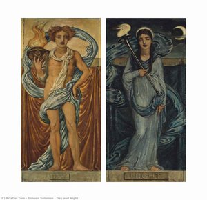 Day And Night — Simeon Solomon