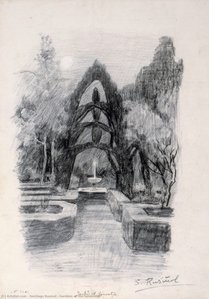 Gardens Of The Generalife — Santiago Rusiñol