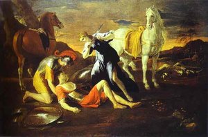 Tancred Und Erminia. — Nikolaus Poussin