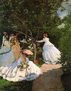 67 The Women In The Garden — Claude Monet