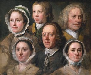 Teste Di Sei Hogarth — William Hogarth