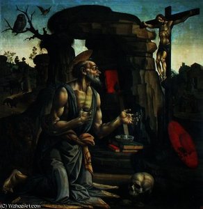 St. Jerome In Penitence — Alunno Di Domenico (bartolomeo Di Giovanni)