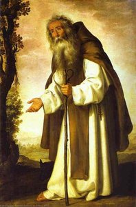 Sanctus Antonius Abbas — Francisco De Zurbarán