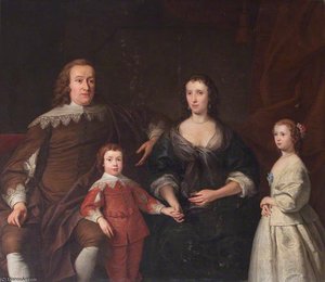 The Earl And Countess Of Huntingdon And Their Two Children, Selina And Henry — Andrea Soldi