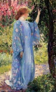 The Blue Kimono, (1910) — Guy Rose