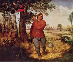 El Campesino Y El Nidificante — Pieter Bruegel El Viejo