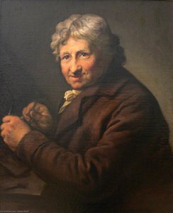 Portrait Of The Painter Daniel Nikolaus Chodowiecki — Anton Graff