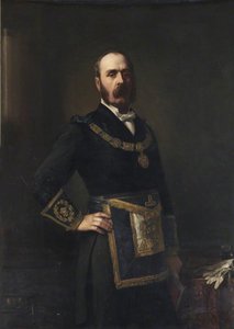 Sir John Braddick Monckton (1832–1902) — Barnett Samuel Marks