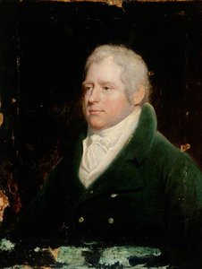 Portrait Of A Gentleman In A Blue Coat — Henry Raeburn Dobson