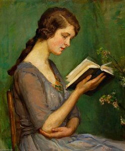 Molly Reading A Book — Rose Mead