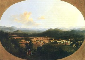 View Of Asheville, North Carolina, (painting) — Robert Seldon Duncanson