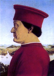 Federico Da Montefeltro, Uffizi — Piero Della Francesca
