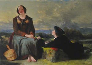 A Highland Tryst — Thomas Faed