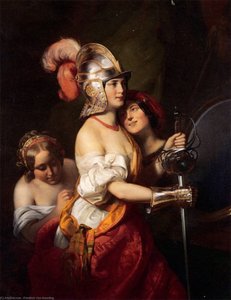In The Theatre Dressing Room — Friedrich Ritter Von Amerling