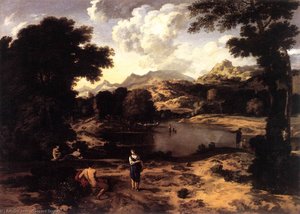Heroic Landscape With Figures — Gaspard Dughet