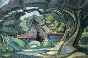Curved Barn (the Barn) — Ivon Hitchens