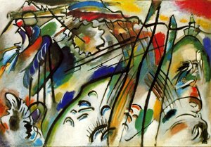 Improvisation 28 (zweite Version) — Wassily Wassilyevich Kandinsky