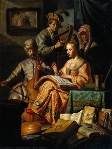 Musical Allegory — ريمبراندت بيل