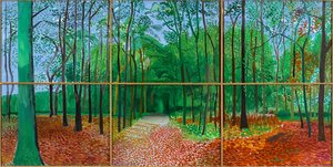 Woldgate Woods Iii — David Hockney