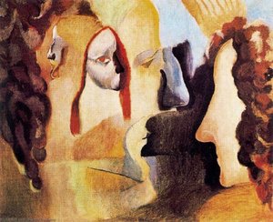 Yvonne Y Magdeleine Recortadas — Marcel Duchamp