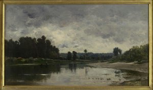 Bords De Riviere (also Known As Bords De Riviere A Villerville) — Charles-françois Daubigny