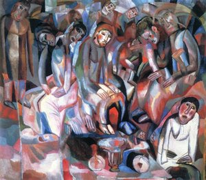 At The Table — Pavel Filonov