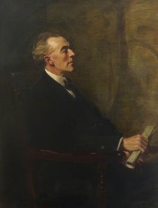 Portrait Of A Gentleman (possibly Mr Newman) — Frank O. Salisbury