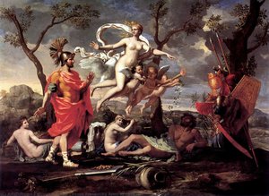 Venere Consegna Le Armi Ad Enea — Nicolas Poussin