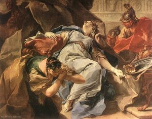 Death Of Sophonisba — Giovanni Battista Pittoni