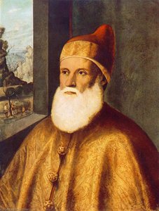 Portrait Of Doge Agostino Barbarigo — Marco Basaiti