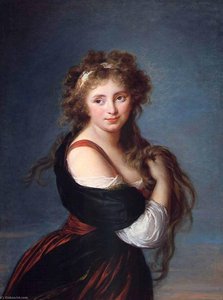 Portrait Of Hyacinthe Gabrielle Roland — Louise Élisabeth Vigée Le Brun
